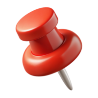 vibrant rustic A pushpin, red head exclusive png