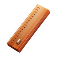 extraordinary abstract A ruler, wooden with markings high quality png