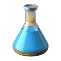 serene rustic A flask, Erlenmeyer style high resolution png