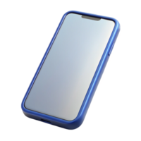 serene abstract A mobile phone with a blank screen, detailed png