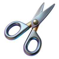 wonderful classic A pair of scissors, metallic and sharp, authentic png