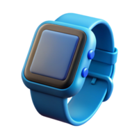 stunning traditional A smart watch with a digital display, high resolution png