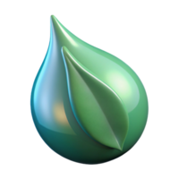 stunning modern Raindrop on a leaf high quality png