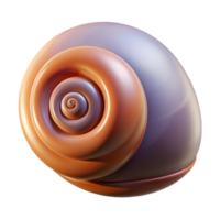 magnificent contemporary Snail shell, spiral high resolution png