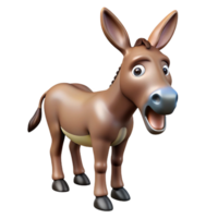 extraordinary vintage A donkey braying high quality png