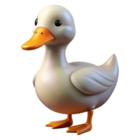 serene abstract A duck quacking authentic png
