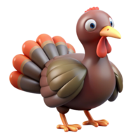 wonderful abstract A turkey, strutting, authentic png