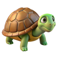 dramatic artistic A turtle, head out of shell, authentic png