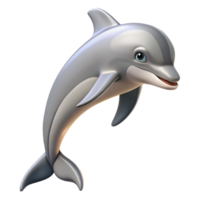 stunning creative A graceful bottlenose dolphin leaping authentic png