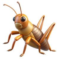 impressive rustic A chirping cricket premium png