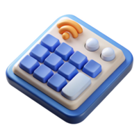 wonderful artistic Wireless keyboard with numeric keypad authentic png
