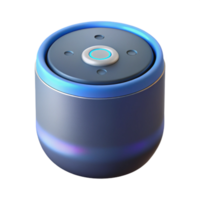 impressive creative Smart speaker with voice assistant activated genuine png