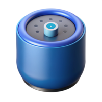 beautiful rustic Smart speaker with voice assistant activated professional png