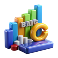impressive vintage Big data analytics graph high resolution png