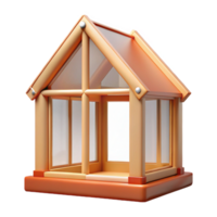 wonderful abstract Tiny house frame authentic png