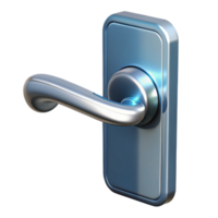 vibrant minimalist Door handle for modern architecture, original png