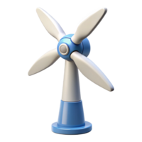 wonderful creative Wind turbine generating electricity 4K png