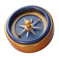 elegant contemporary A single, magic compass, spinning wildly, detailed png