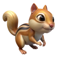 extraordinary vintage A scurrying chipmunk high quality png
