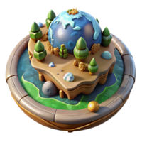 extraordinary minimalist A single, highly detailed illustration of an ancient map showing a fantasy world, 4K png