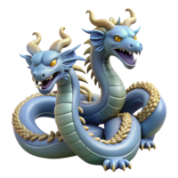 extraordinary classic Lernaean Hydra, Heracles' second labor, Greek mythology, high quality png