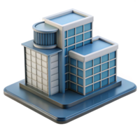 Maravilhoso criativo arquitetônico modelo, escala modelo, moderno prédio, autêntico png