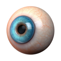 elegant abstract A realistic rendering of a human eye, authentic png