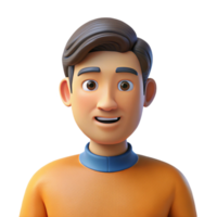 beautiful rustic Man with a determined look 4K png