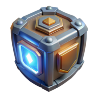stunning artistic Energy shield generator emitting a faint glow high resolution png