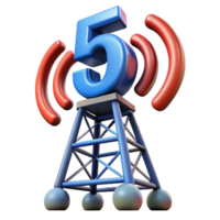 stunning modern 5G cellular tower transmitting data high resolution png