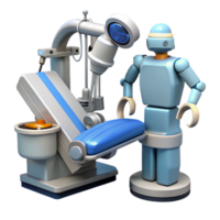 impressive creative Surgical robot performing a complex operation high resolution png