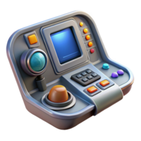 stunning traditional Spaceship cockpit control panel, buttons and screens detailed png