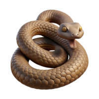 wonderful minimalist A rattlesnake coiled and ready to strike genuine png
