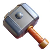 stunning abstract Thor's Hammer, Mjolnir original png