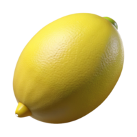 elegant rustic Single lemon high resolution png