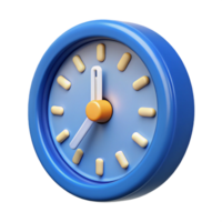 wonderful minimalist Clock, analog, showing 12 o'clock, premium png