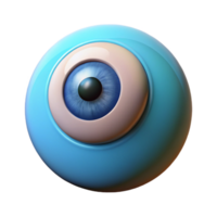 dramatic modern Cyclops' eye, single large eye, high resolution png