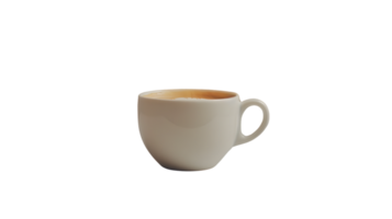 A steaming cup of coffee on a black background perfect for breakfast relaxation or work brea png