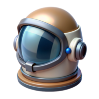 beautiful contemporary Stylized spacesuit helmet with a mirrored visor exclusive png