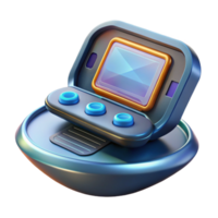 beautiful abstract Futuristic communication device with a flexible touchscreen display authentic png