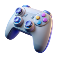 extraordinary creative High-tech gaming controller with haptic feedback and motion sensors professional png