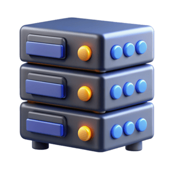 vibrante minimalista servidor prateleira com piscando luzes genuíno png