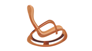 Abstract Copper Treble Clef Musical Symbol with Artistic Design for Creative Projects png