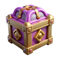 wonderful artistic Pandora's Box, ornate container, mysterious, exclusive png