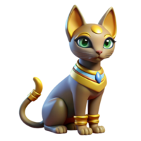 wonderful rustic Bastet, Egyptian cat goddess, feline, exclusive png