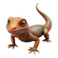 impressive abstract A lizard basking, high resolution png