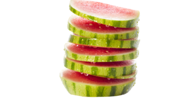 Stacked Slices of Juicy Fruit with Vibrant Colors and Refreshing Texture for Healthy Eating Di png