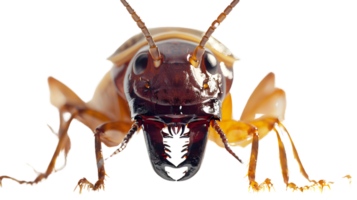 CloseUp of an Insect with Detailed Features and Transparent Background for Educational Scient png