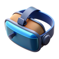 vibrant rustic Virtual reality headset, modern design, comfortable high resolution png
