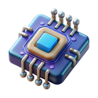 impressive rustic Cyberpunk data chip, glowing circuitry, encrypted data original png